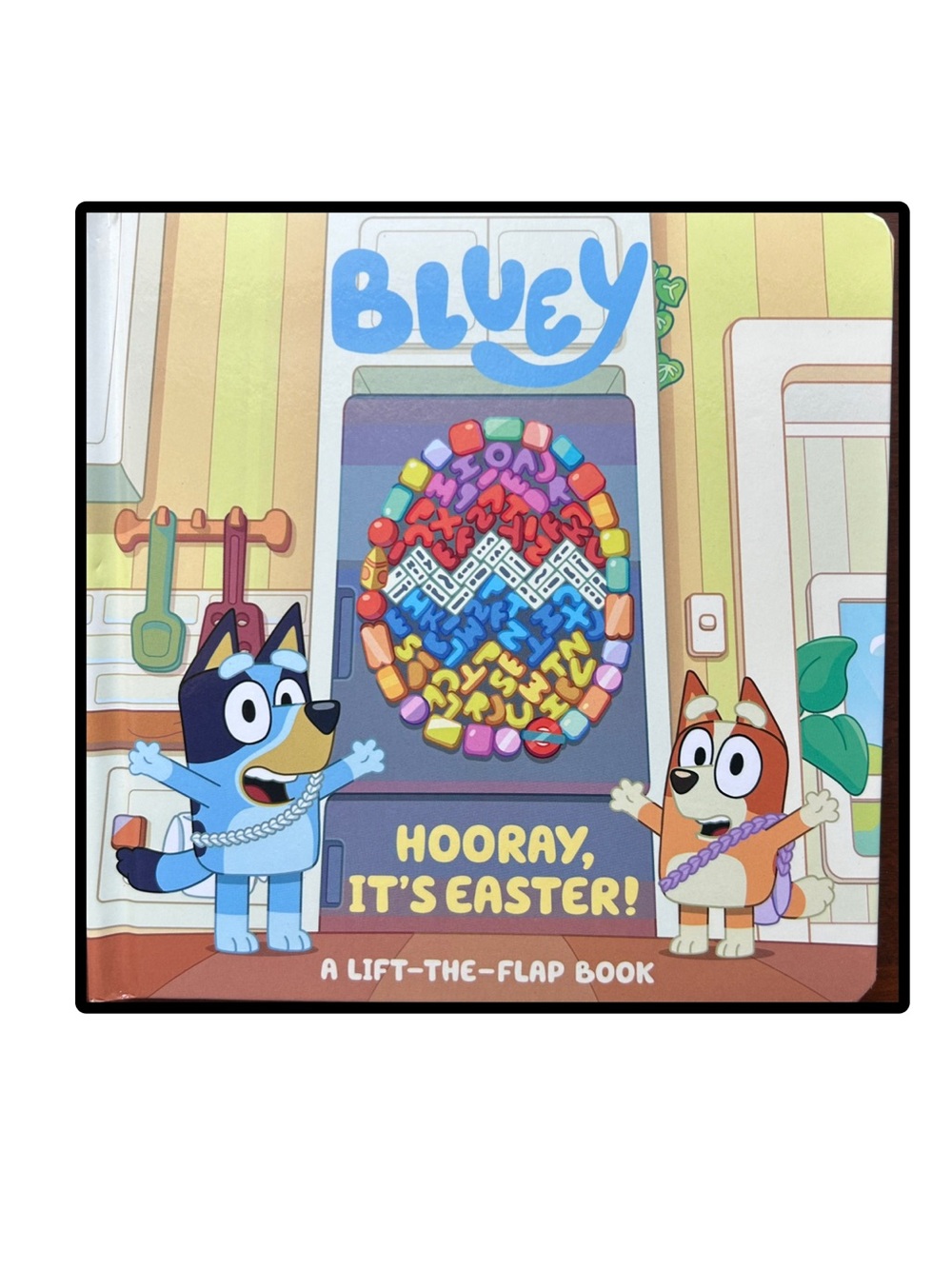 BUNDLE & SAVE 📚Bluey Hooray It's Easter! Lift-The-Flap Board Book